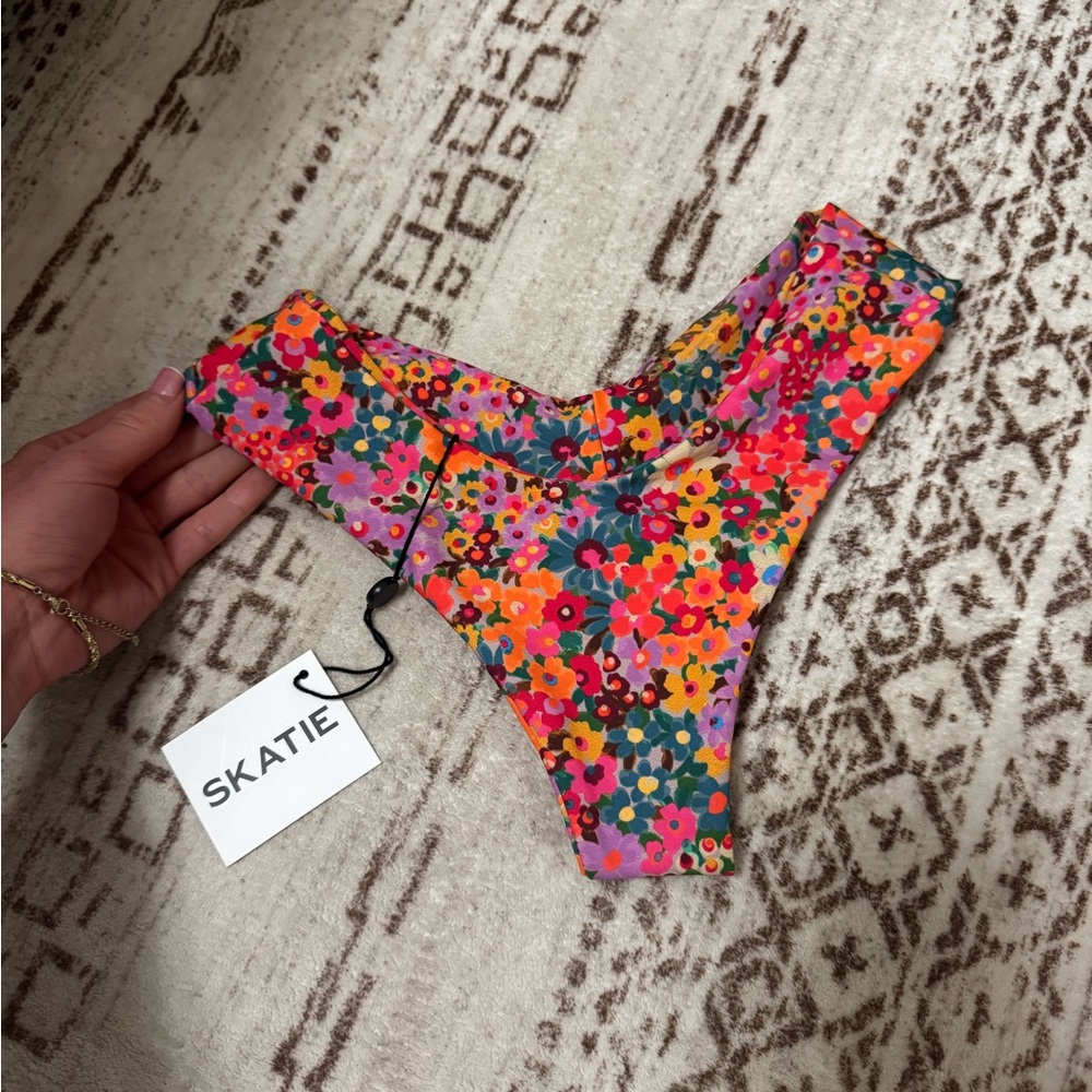 Skatie Floral Bikini Bottom